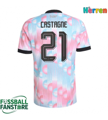 Belgien Timothy Castagne #21 Replik Auswärtstrikot WM 2026 Kurzarm